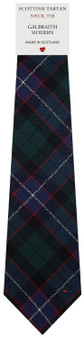 Mens All Wool Tie Woven Scotland - Galbraith Modern Tartan