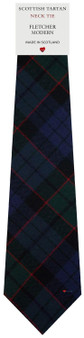 Mens All Wool Tie Woven Scotland - Fletcher Modern Tartan