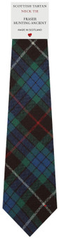 Mens All Wool Tie Woven Scotland - Fraser Hunting Ancient Tartan