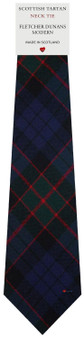 Mens All Wool Tie Woven Scotland - Fletcher of Dunans Tartan