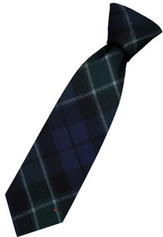 Mens All Wool Tie Woven Scotland - Graham of Menteith Modern Tartan