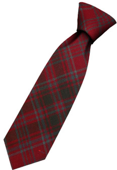 Mens All Wool Tie Woven Scotland - Grant Weathered Tartan