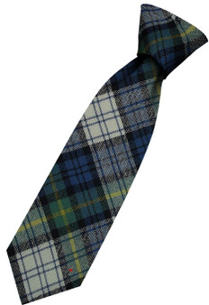 Mens All Wool Tie Woven Scotland - Gordon Dress Ancient Tartan