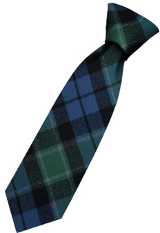 Mens All Wool Tie Woven Scotland - Graham of Menteith Ancient Tartan