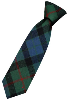 Mens All Wool Tie Woven Scotland - Gunn Ancient Tartan