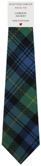 Mens All Wool Tie Woven Scotland - Gordon Ancient Tartan