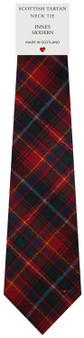 Mens All Wool Tie Woven Scotland - Innes Modern Tartan