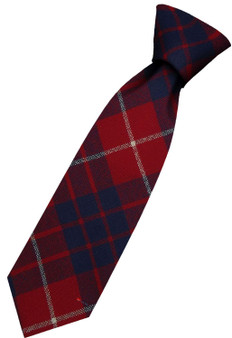 Mens All Wool Tie Woven Scotland - Hamilton Modern Tartan