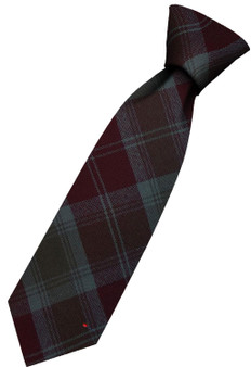 Mens All Wool Tie Woven Scotland - Lindsay Weathered Tartan