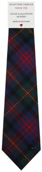 Mens All Wool Tie Woven Scotland - Logan and MacLennan Modern Tartan