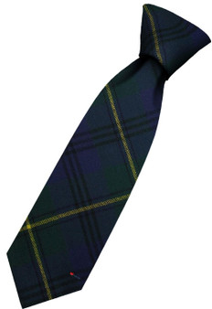 Mens All Wool Tie Woven Scotland - Johnston Modern Tartan