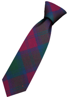 Mens All Wool Tie Woven Scotland - Lindsay Ancient Tartan