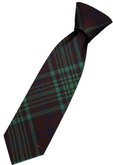 Mens All Wool Tie Woven Scotland - MacGillivray Hunting Ancient Tartan