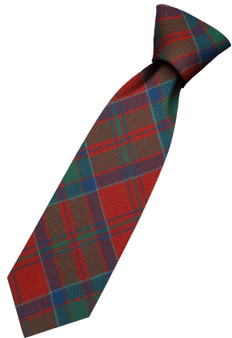 Mens All Wool Tie Woven Scotland - MacDonell of Keppoch Ancient Tartan