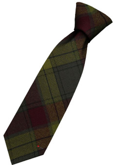 Mens All Wool Tie Woven Scotland - MacMillan Old Weathered Tartan