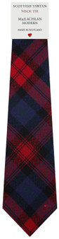 Mens All Wool Tie Woven Scotland - MacLachlan Modern Tartan