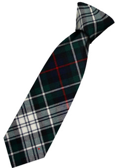 Mens All Wool Tie Woven Scotland - MacKenzie Dress Modern Tartan