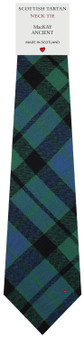 Mens All Wool Tie Woven Scotland - MacKay Ancient Tartan