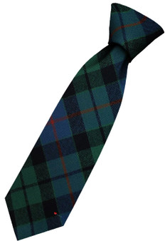 Mens All Wool Tie Woven Scotland - Morrison Ancient Tartan