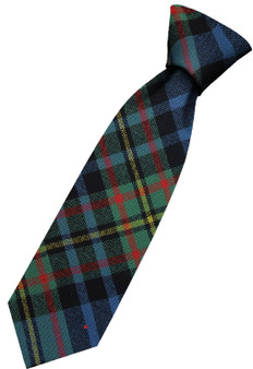 Mens All Wool Tie Woven Scotland - MacLellan Ancient Tartan