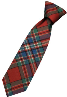 Mens All Wool Tie Woven Scotland - MacFarlane Ancient Tartan