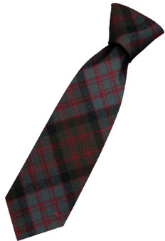 Mens All Wool Tie Woven Scotland - MacDonald Clan Weathered Tartan