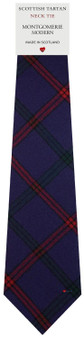 Mens All Wool Tie Woven Scotland - Montgomerie Modern Tartan