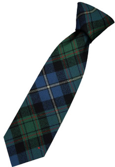 Mens All Wool Tie Woven Scotland - MacRae Hunting Ancient Tartan