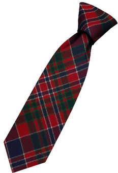 Mens All Wool Tie Woven Scotland - MacDonald of Boisdale Modern Tartan