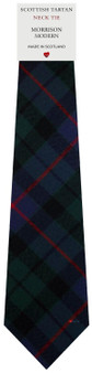 Mens All Wool Tie Woven Scotland - Morrison Modern Tartan