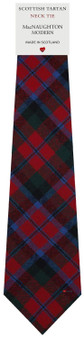 Mens All Wool Tie Woven Scotland - MacNaughton Modern Tartan