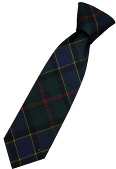 Mens All Wool Tie Woven Scotland - Ogilvie Hunting Modern Tartan