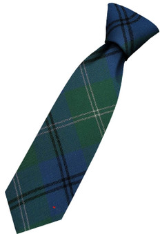 Mens All Wool Tie Woven Scotland - Melville Ancient Tartan