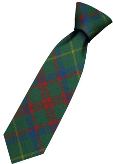 Mens All Wool Tie Woven Scotland - MacIntosh Hunting Ancient Tartan