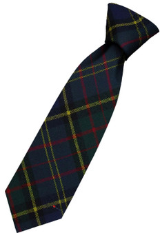 Mens All Wool Tie Woven Scotland - MacMillan Hunting Modern Tartan