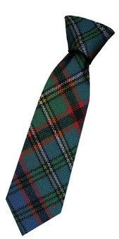 Boys Pure Wool Tie Woven Scotland - Nicholson Hunting Ancient Tartan