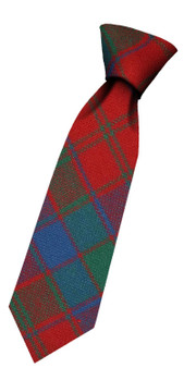 Boys Pure Wool Tie Woven Scotland - Robertson Ancient Tartan