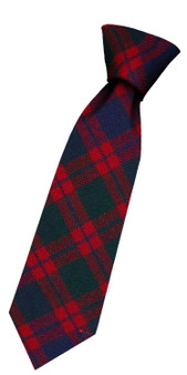 Boys Pure Wool Tie Woven Scotland - Skene Modern Tartan