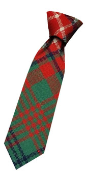 Boys Pure Wool Tie Woven Scotland - Wilson Ancient Tartan