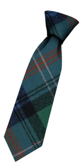 Boys Pure Wool Tie Woven Scotland - Sutherland Old Ancient Tartan