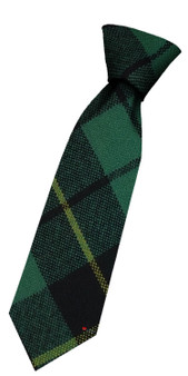 Boys Pure Wool Tie Woven Scotland - Wallace Hunting Ancient Tartan