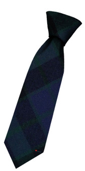Boys Pure Wool Tie Woven Scotland - MacKay Modern Tartan