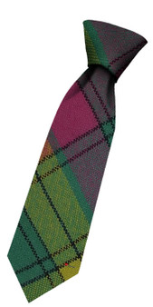 Boys Pure Wool Tie Woven Scotland - MacMillan Old Ancient Tartan