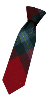 Boys Pure Wool Tie Woven Scotland - MacLaine of Lochbuie Modern Tartan