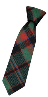 Boys Pure Wool Tie Woven Scotland - Buchan Ancient Tartan