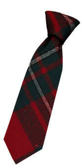 Boys Pure Wool Tie Woven Scotland - MacGregor Modern Tartan