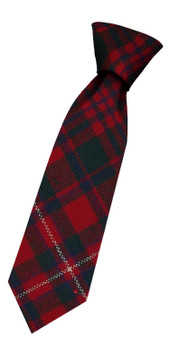 Boys Pure Wool Tie Woven Scotland - MacKinnon Modern Tartan