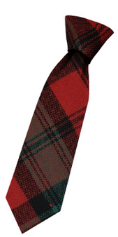 Boys Pure Wool Tie Woven Scotland - Kerr Ancient Tartan