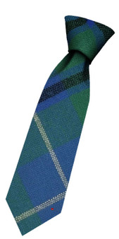 Boys Pure Wool Tie Woven Scotland - Douglas Ancient Tartan