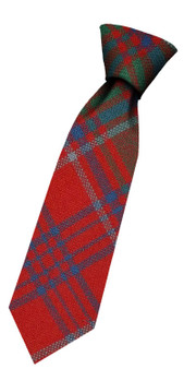 Boys Pure Wool Tie Woven Scotland - Grant Ancient Tartan